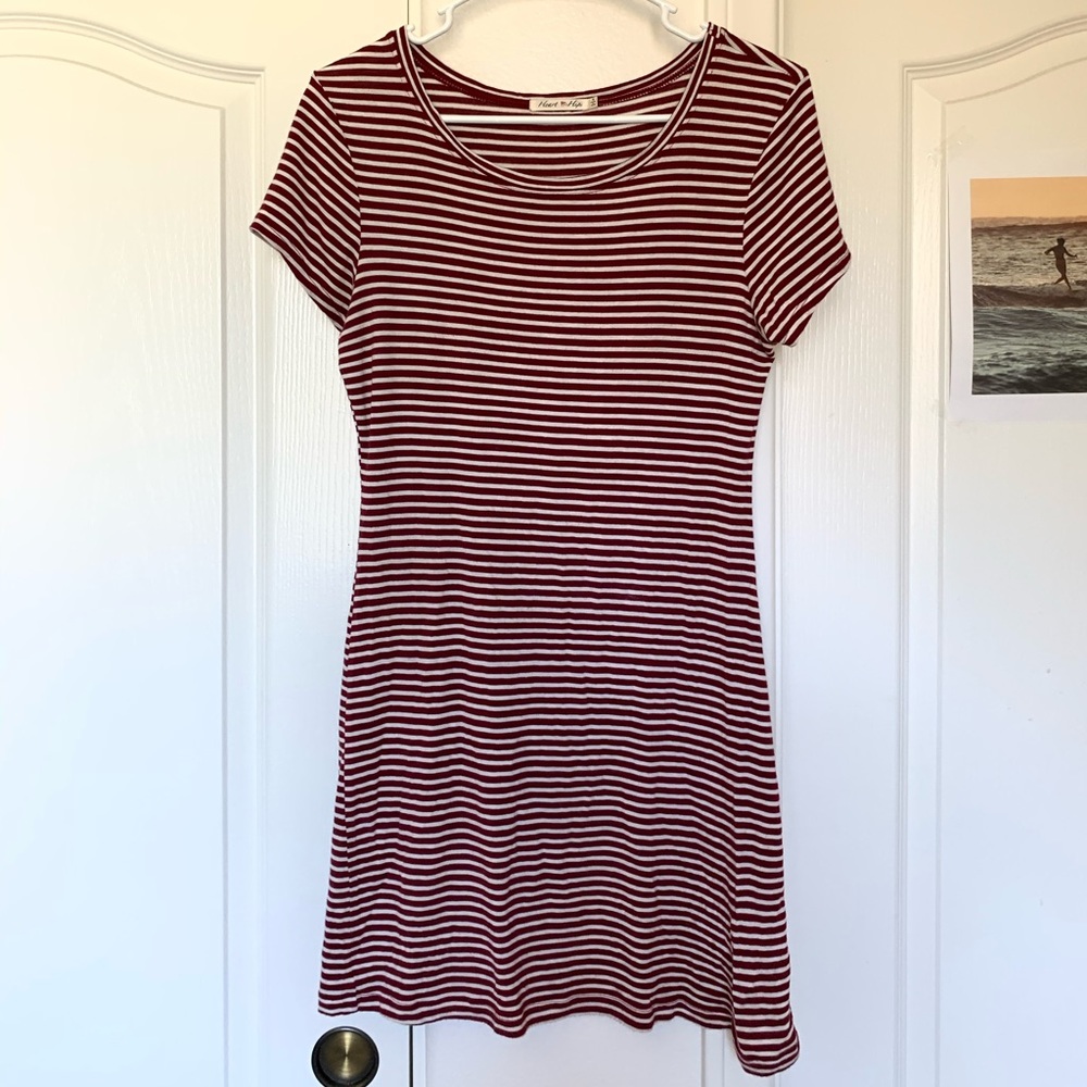 striped dress